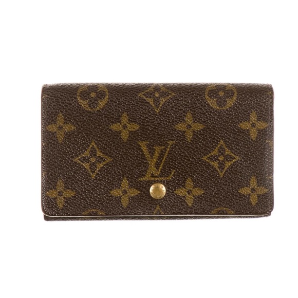 Louis Vuitton Handbags - Louis Vuitton Monogram Vintage Porte Monnaie Billets Tresor Snap Bifold Wallet